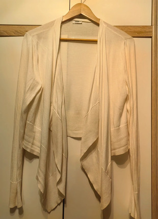 White cardigan, marque: Mexx, état: Neuf sans étiquette, taille: L / 40 / 12, 5,00 €, 5,95 € Protection acheteurs incluse