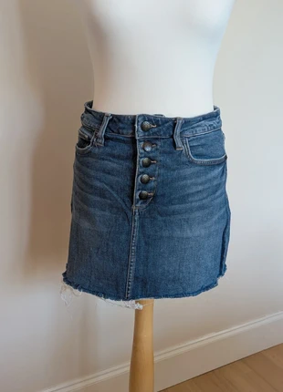 BCBGeneration button front denim mini skirt, brand: BCBGeneration, condition: Very good, size: M / 10, £4.00, £4.90 includes Buyer Protection