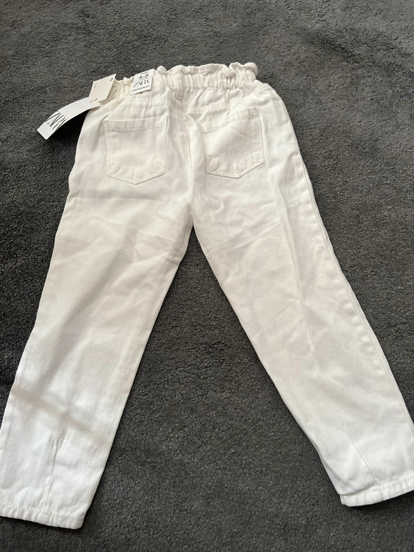 White paper clearance bag jeans