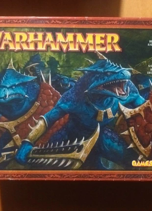 Warhammer Lizardmen Saurus Warrior reggiment, merk: Warhammer, staat: Goed, € 4,00, € 4,90 inclusief Kopersbescherming