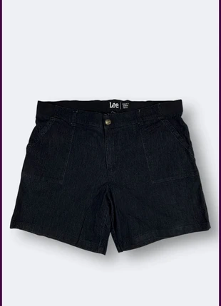 Bermuda en jean noir Lee taille XL femme, marque: Lee, état: Très bon état, taille: XL / 42 / 14, 12,00 €, 13,30 € Protection acheteurs (Pro) incluse
