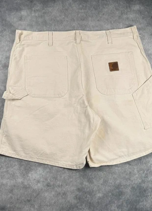 Short Carhartt crème cargo W40 (FR 50) coupe droite workwear vintage, marque: Carhartt, état: Bon état, taille: XXL, 28,00 €, 30,10 € Protection acheteurs incluse