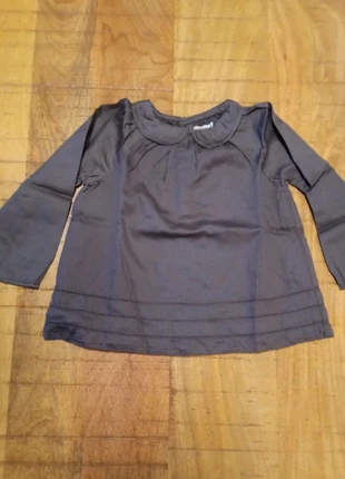 Blouse gris foncé 24 mois bout'chou , marca: Bout'chou, estado: Bueno, tamaño: 18-24 meses / 86 cm, 1,00 €, 1,75 € Protección al comprador incluida