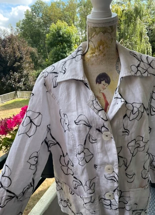 Belle veste en lin 🌺 Christine Laure / Taille 48, brand: Christine Laure, condition: New without tags, size: 4XL / 48 / 20, €12.00, €13.30 includes Buyer Protection Pro