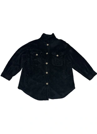 🖤 Veste / Surchemise SHEIN Curve 1XL – effet moumoute noir – douce et chaude, brand: Shein, condition: Very good, size: XL / 42 / 14, €12.00, €13.30 includes Buyer Protection