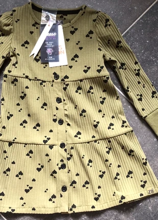 Z8 nieuw kleedje Tooske-Army amor/AOP Maat 92/98 15 euro, marca: Z8, estado: Nuevo con etiquetas, tamaño: 24-36 meses / 92 cm, 15,00 €, 16,45 € Protección al comprador incluida