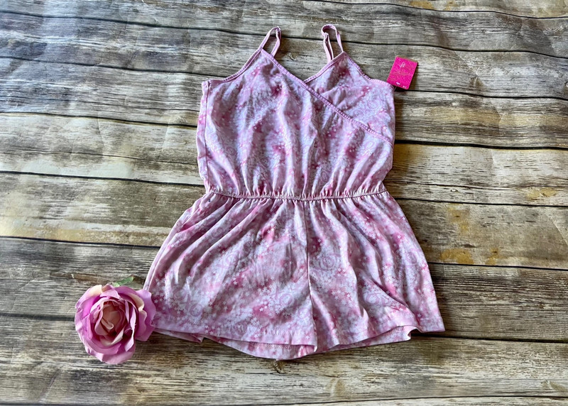 NWT Short Pajama Romper -SIZE 7/8 2