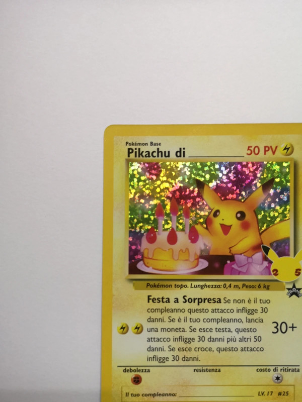Pokémon TCG - Pikachu di Holo Promo - Gran Festa - 24 (IT)
