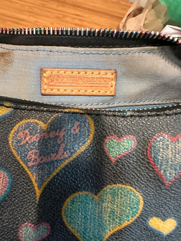 Dooney & Bourke Black Heart Bag 2001 3