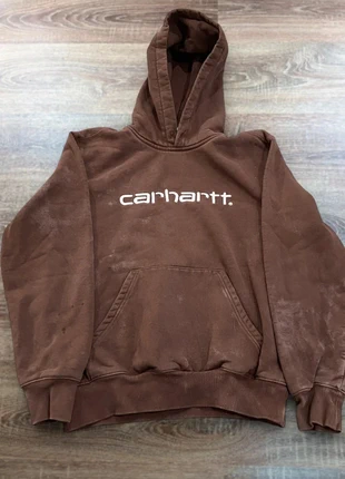 Sweat Carhartt Homme Logo brodé Marron, Taille S – Correct état, marque: Carhartt, état: Bon état, taille: S, 28,50 €, 30,63 € Protection acheteurs incluse