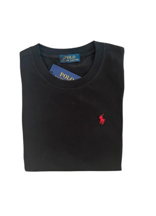 Ralph Lauren Black T-Shirt with Red Logo - Small, marque: Ralph Lauren, état: Neuf avec étiquette, taille: S, 41,99 €, 44,79 € Protection acheteurs incluse