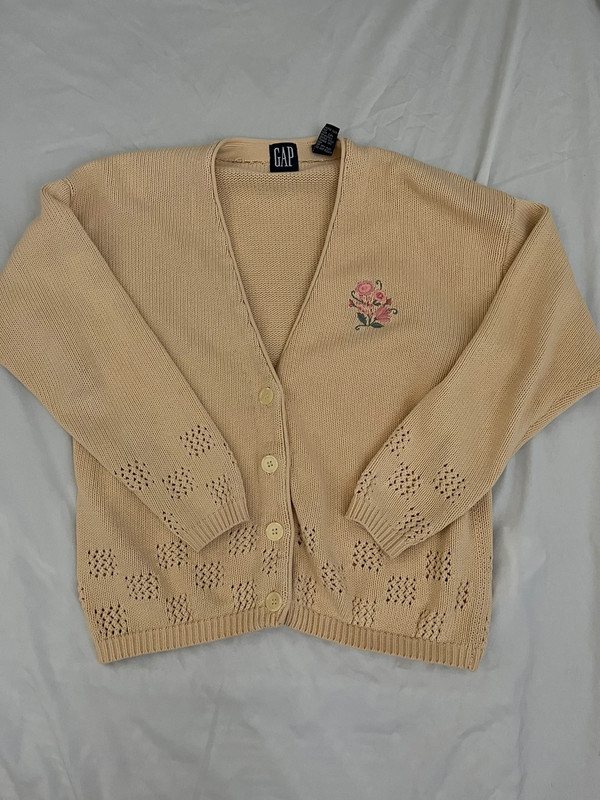 Gap Yellow Cardigan 1