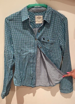 Camicia a quadretti 100% cotone, marke: Abercrombie & Fitch, zustand: Sehr gut, größe: L / 40 / 12, 9,50 €, 10,68 € inklusive Vinted-Käuferschutz
