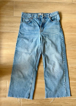 Jeans culotte high waist lavaggio chiaro, marke: Denim Co, zustand: Sehr gut, größe: M / 38 / 10, 8,00 €, 9,10 € inklusive Vinted-Käuferschutz