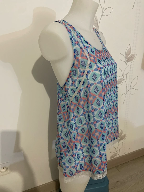 Débardeur dentelle Pepe Jeans Taille M - photo numéro 2