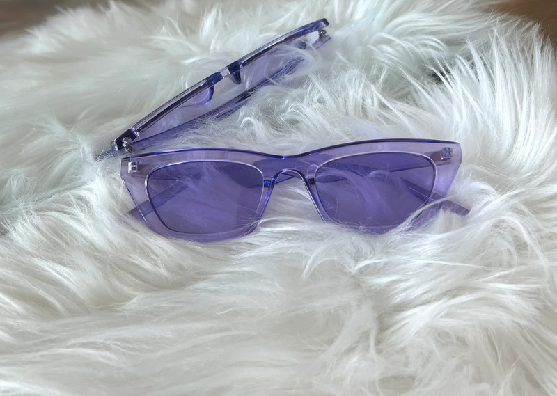 🪻 Purple Cat Eye Glasses 🪻 2