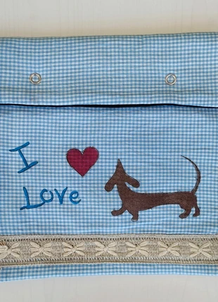 Pochette fatta a mano Bassotto, marque: Bassottiamo, état: Neuf avec étiquette, 10,00 €, 11,20 € Protection acheteurs incluse