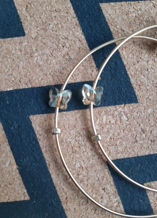 Boucles d'oreilles "papillon" by Fy Fauconnier , brand: fy fauconnier, condizioni: Buone, €6.00, €7.00 include la Protezione acquisti