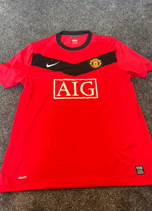 2009-10 MANCHESTER UNITED *ROONEY* SHIRT XL