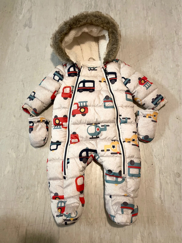 Snow suit 2025 baby boy