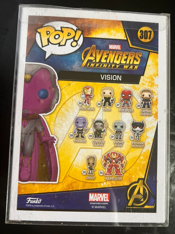 Funko pop. Vision 307 3