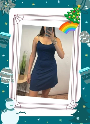 Robe courte à bretelle bleu marine, marque: Shein, état: Très bon état, taille: S / 36 / 8, 10,00 €, 11,20 € Protection acheteurs incluse