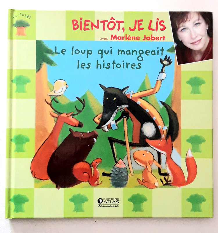 Livre Cd Bientot Je Lis Marlene Jobert Le Loup Qui Mangeait Les Histoires Vinted