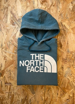 Sweat pull a capuche hoodie The North Face Bleu canard L Femme, brand: The North Face, condition: Good, size: L / 40 / 12, €14.00, €15.40 includes Buyer Protection