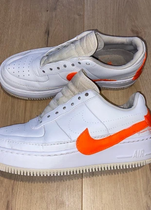 Basket slow Nike air force 1 shadow - blanc et orange fluo - taille 39, marque: Nike Air, état: Bon état, taille: 39, 9,00 €, 10,15 € Protection acheteurs incluse