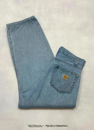 Jean Carhartt wip Ample Bleu Clair modèle Landon Pant Loose Baggy Skate Denim - Taille S w27 /1748R, brand: Carhartt, condition: Good, size: S / 36 / 8, €49.00, €52.15 includes Buyer Protection Pro