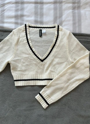 pull court d'hiver H&M beige Taille Xs, marca: H&M, estado: Muy bueno, tamaño: XS / 34 / 6, 3,00 €, 3,85 € Protección al comprador incluida