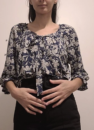 Blouse imprimée, condition: Very good, size: M / 38 / 10, €8.00, €9.10 includes Buyer Protection