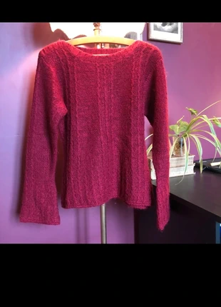 Pull laine évasé bordeaux vintage 36, brand: Vintage, condizioni: Ottime, taglia: S / IT 40 / EU 36, €15.00, €16.45 include la Protezione acquisti