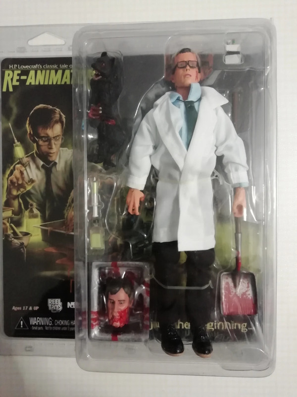 Re-Animator Herbert West Retro Cloth Action Figure 1