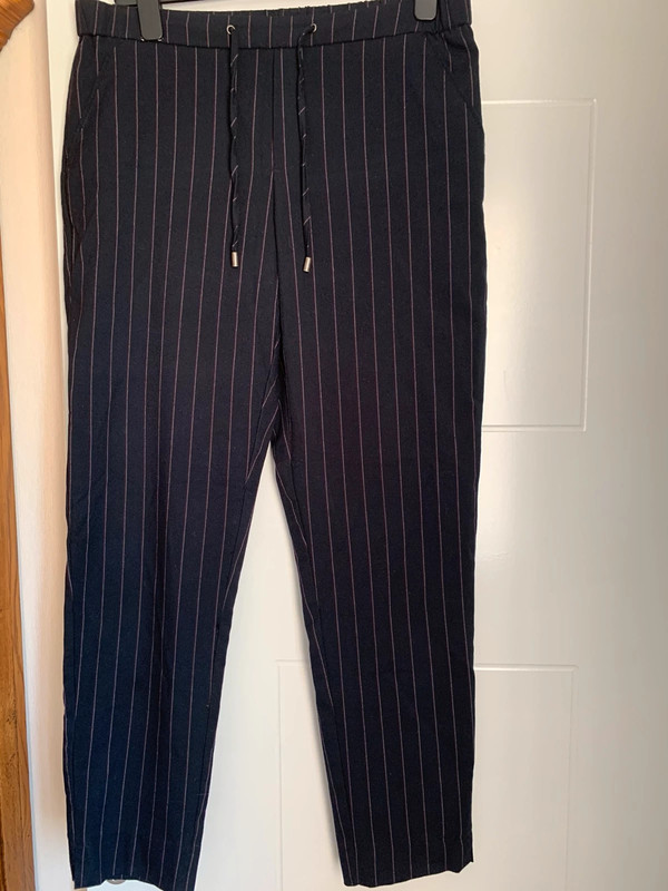 Pantalon a discount rayure femme