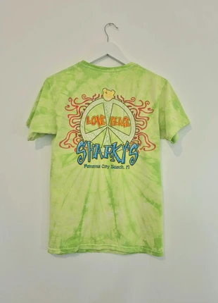 T-Shirt Vintage Tie & Dye Hanes - "Sharky's Panama City Beach" - Taille S Homme, marque: Hanes, état: Très bon état, taille: S, 8,99 €, 10,14 € Protection acheteurs incluse