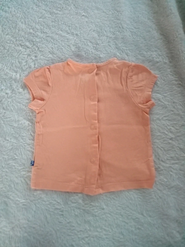 Ensemble fille T-shirt et salopette Sucre d'Orge - photo numéro 5