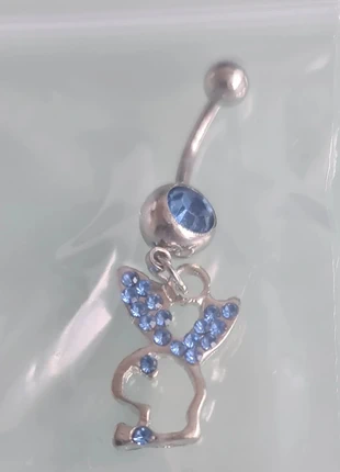Piercing Nombril bijoux corps Lapin Playboy Acier Inoxydable Bijou Bleu Saphir Strass Tendance (18), marke: Playboy, zustand: Neu, mit Etikett, 6,97 €, 8,02 € beinhaltet Vinted-Käuferschutz Pro