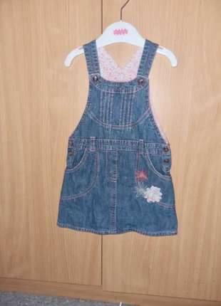 Robe en jean fille enfant , marca: Kitchoun, estado: Bom, tamanho: 12-18 meses / 80 cm, €1.00, €1.75 inclui Proteção do Comprador