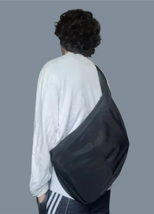 Sling Bag Noir à bandoulière – Japan Style / Korean gorpcore, brand: Japan Style, condizioni: Ottime, €23.00, €24.85 include la Protezione acquisti