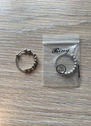 Fidget bead - anxiety rings - size 10, brand: Rings, condition: Very good, size: Adjustable, £1.50, £2.28 includes Buyer Protection