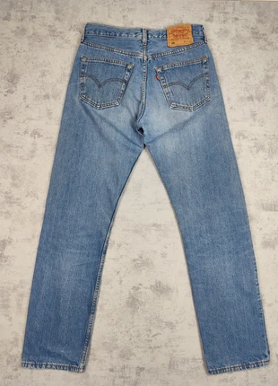 levis 501 vintage w28 l32 made in france 1990s jean brut bleu clair coton, marque: Levi's, état: Très bon état, taille: W28 | FR 38, 29,00 €, 31,15 € Protection acheteurs incluse
