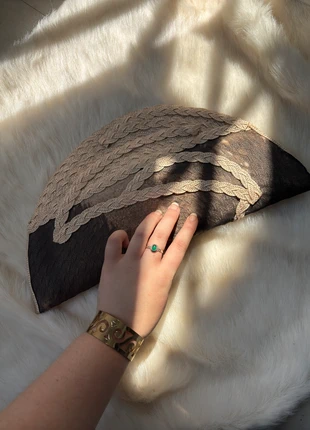 Retro bag 90s thread design ornaments original bohemian style handmade details, marque: Vintage Dressing, état: Neuf sans étiquette, 15,80 €, 17,29 € Protection acheteurs incluse