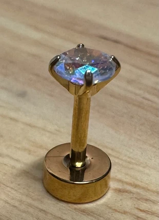 🌈 Piercing Éclat Arc-en-Ciel– acier inoxydable 316L & zircon synthétique 🌈, marke: Boutique privée, zustand: Neu, 3,99 €, 4,89 € inklusive Vinted-Käuferschutz