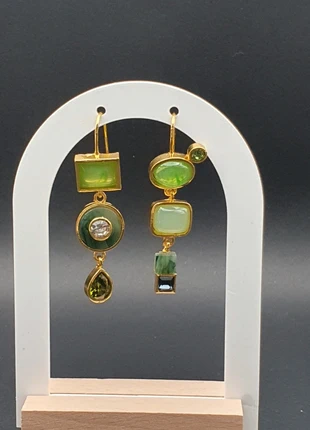 Pendientes color esmeraldas, marque: Acero, état: Très bon état, 9,00 €, 10,15 € Protection acheteurs incluse