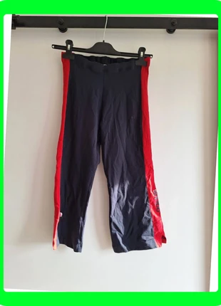 R0214. Legging de sport Adidas bleu et rouge T38, brand: adidas, condition: Very good, size: M / 38 / 10, €12.00, €13.30 includes Buyer Protection Pro