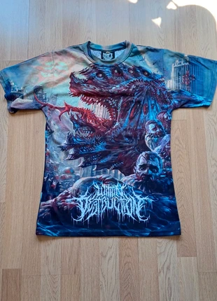 Within destruction deathwish all over print t shirt, brand: Within Destruction, condition: Very good, size: M, €25.00, €26.95 includes Buyer Protection