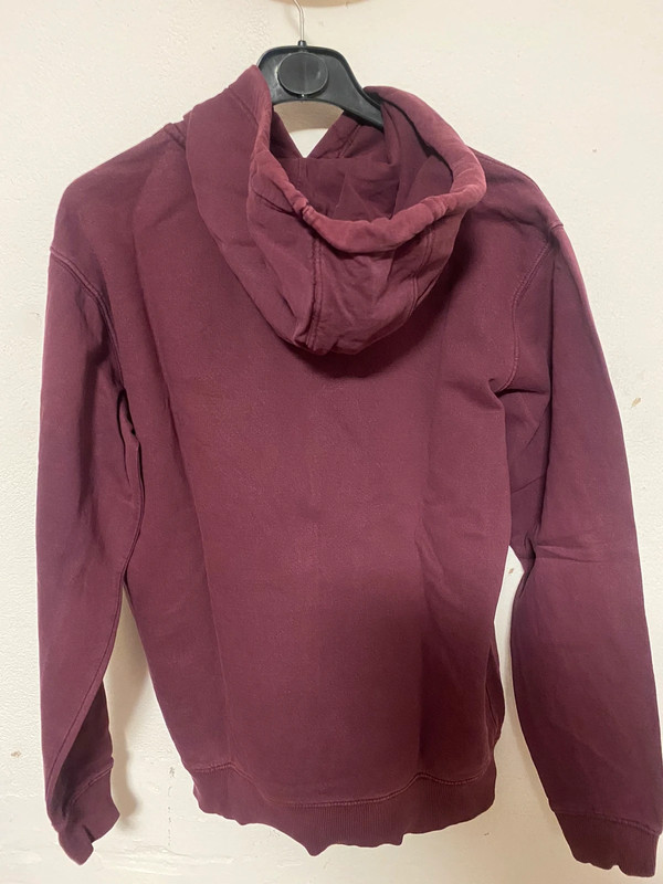 felpa bordeaux Vans Vinted