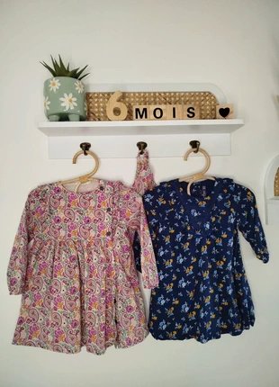 Lot 2 robes - 6 mois - Bout'chou et Sergent Major, brand: Sergent Major, condition: Very good, size: 3-6 months / 62 cm, €13.00, €14.35 includes Buyer Protection Pro