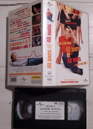 vhs 40 jours 40 nuits universal tbe / 40 days and 40 nights vhs very good condition, zustand: Sehr gut, 4,00 €, 4,90 € inklusive Vinted-Käuferschutz